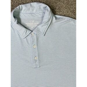 Vineyard Vines Mens Short Sleeve‎ Striped Edgartown Polo Shirt XL